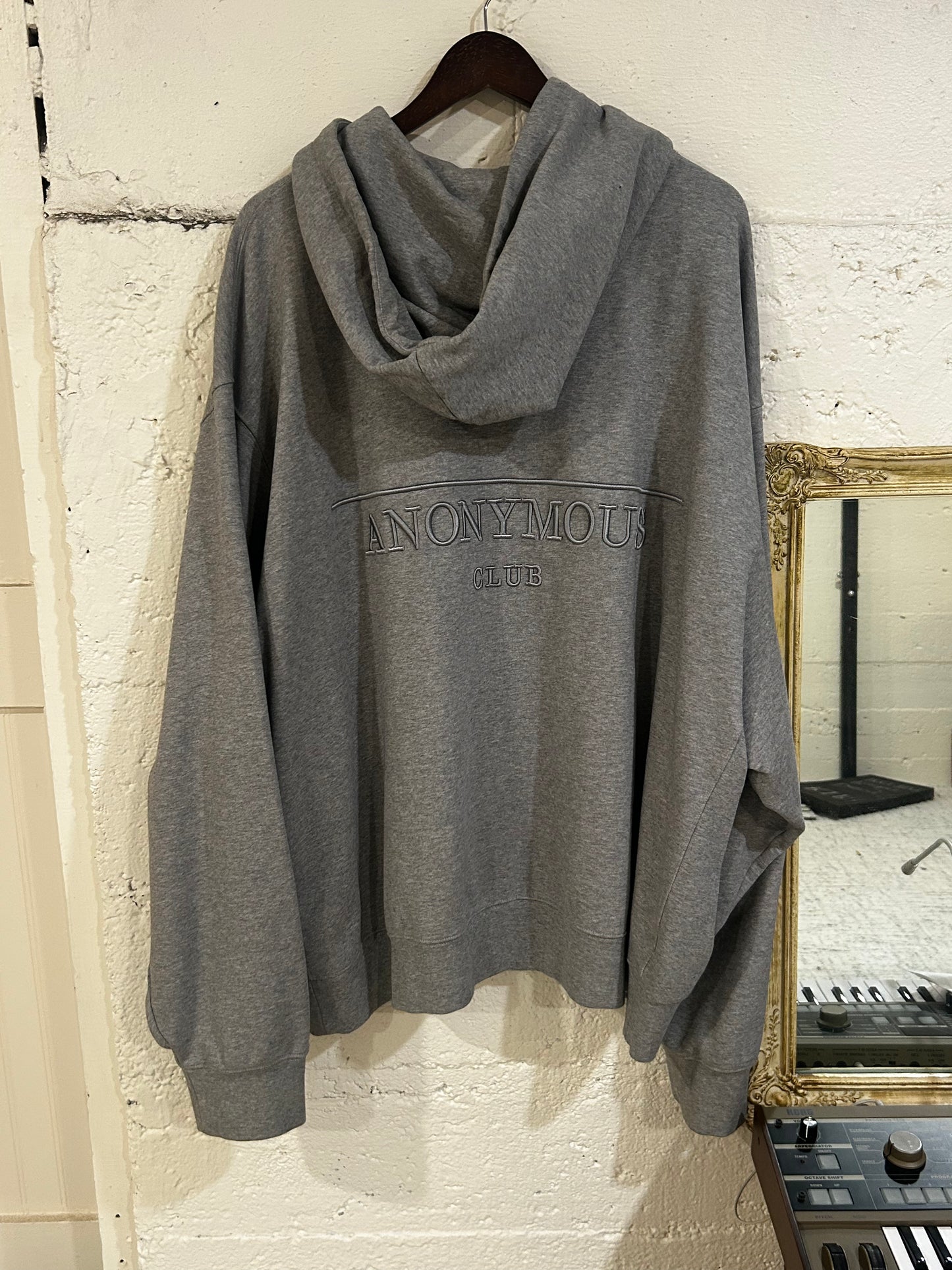 Anonymous Club Grey Heritage Hoodie