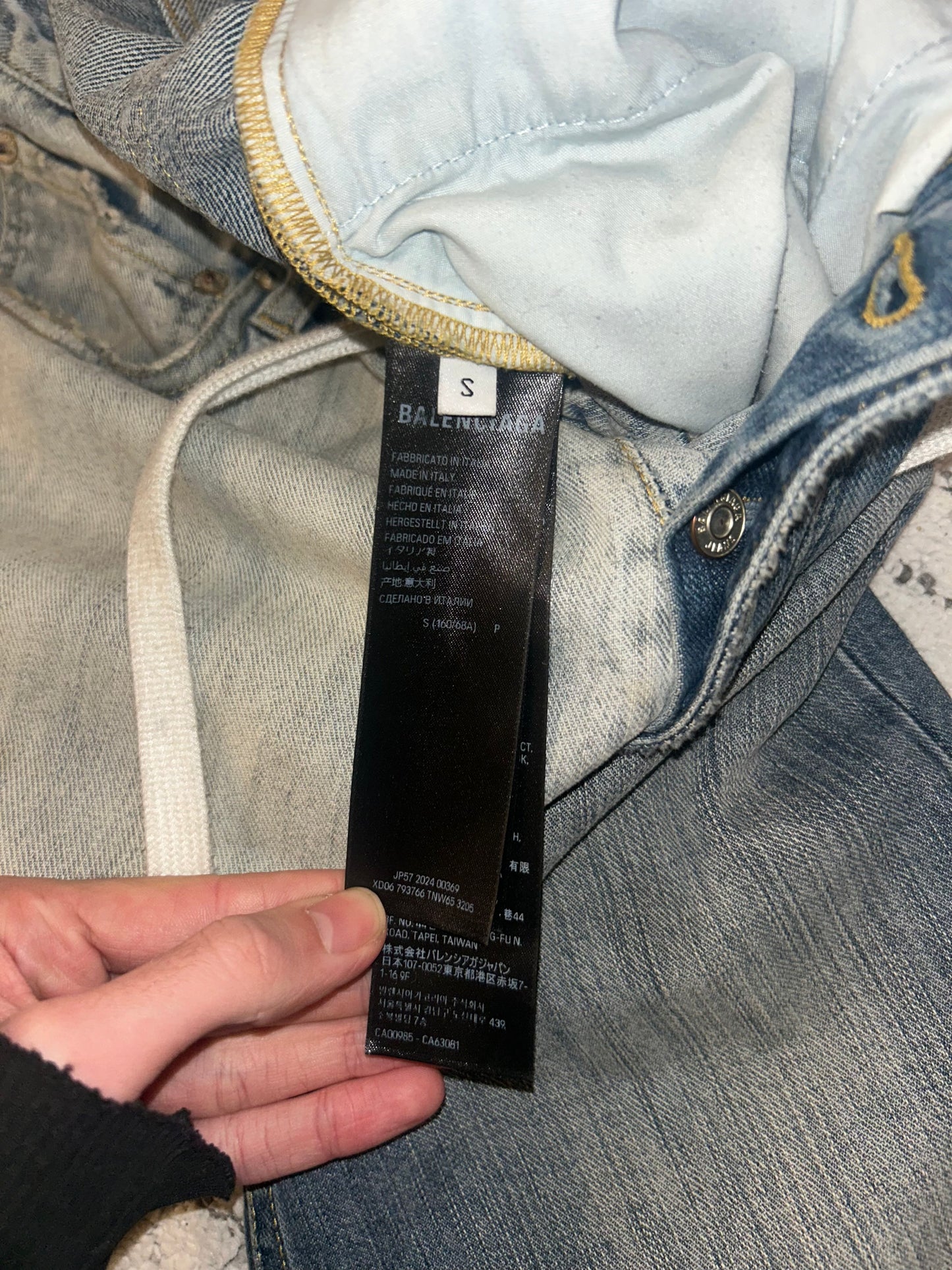 Balenciaga 50/50 Jeans