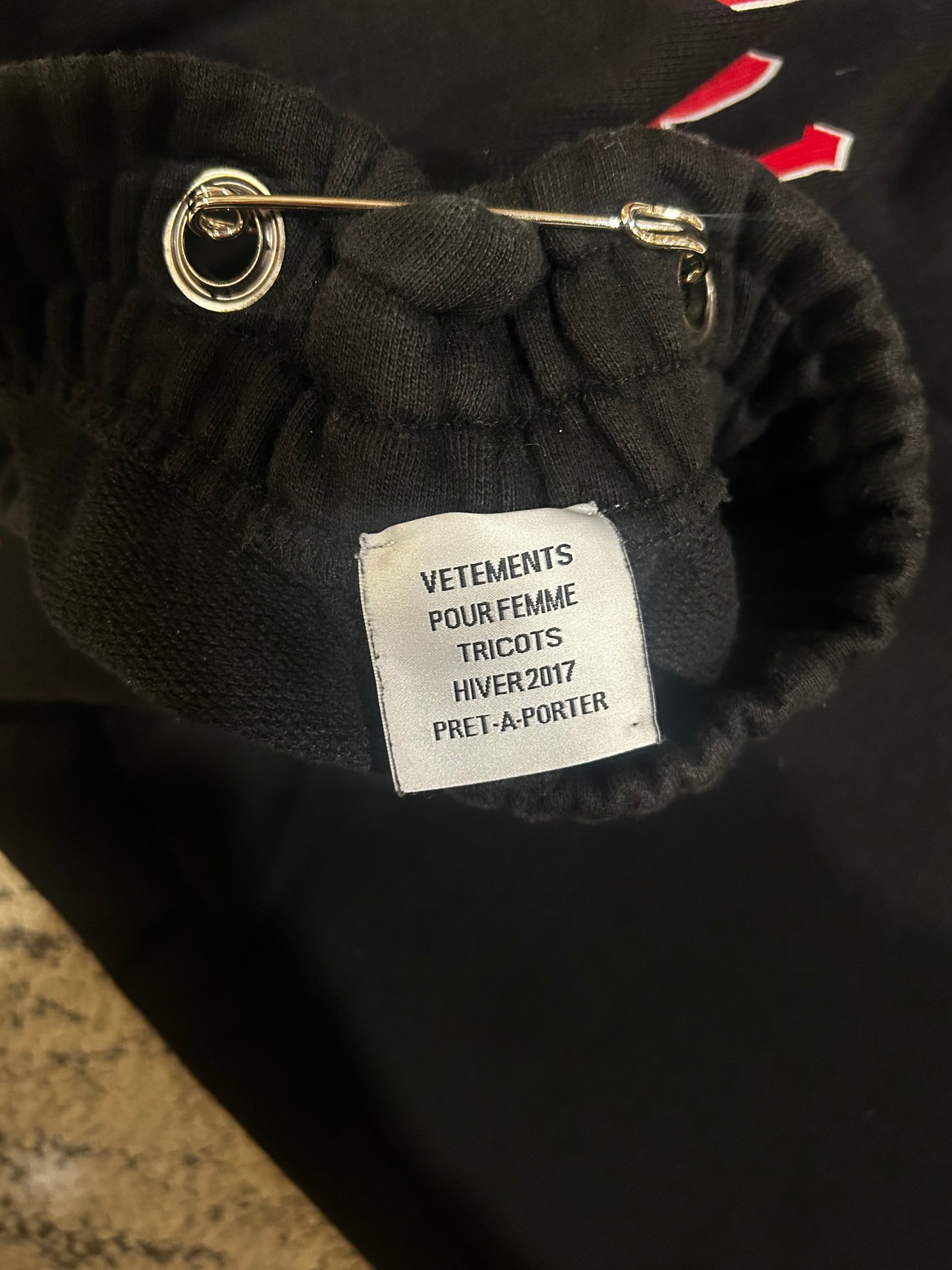 Vetements 2017 TFD Skirt