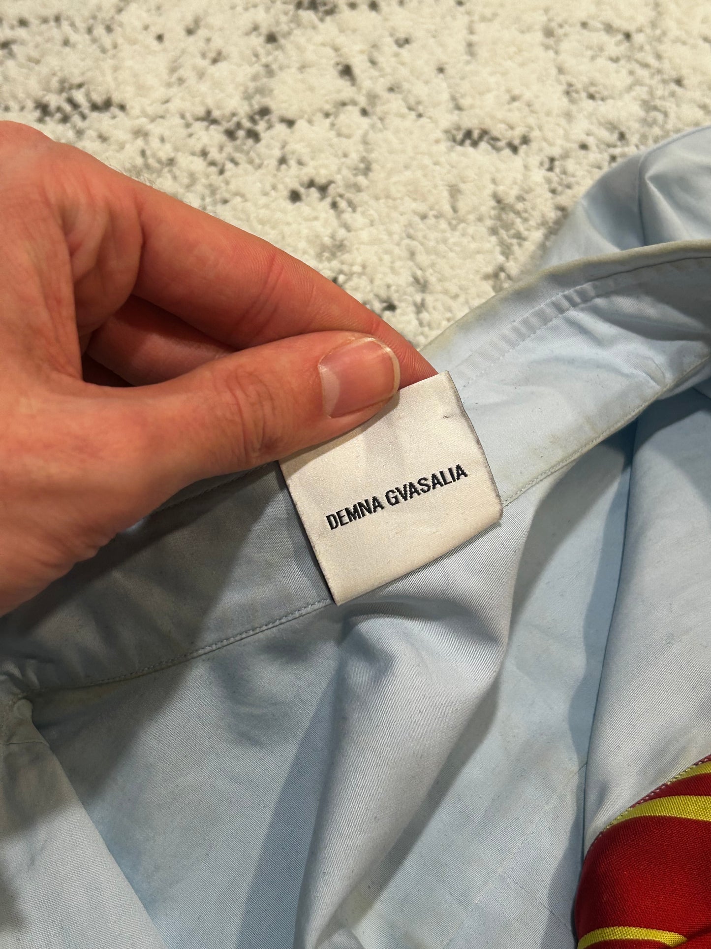 Vetements 2020 Tie Shirt