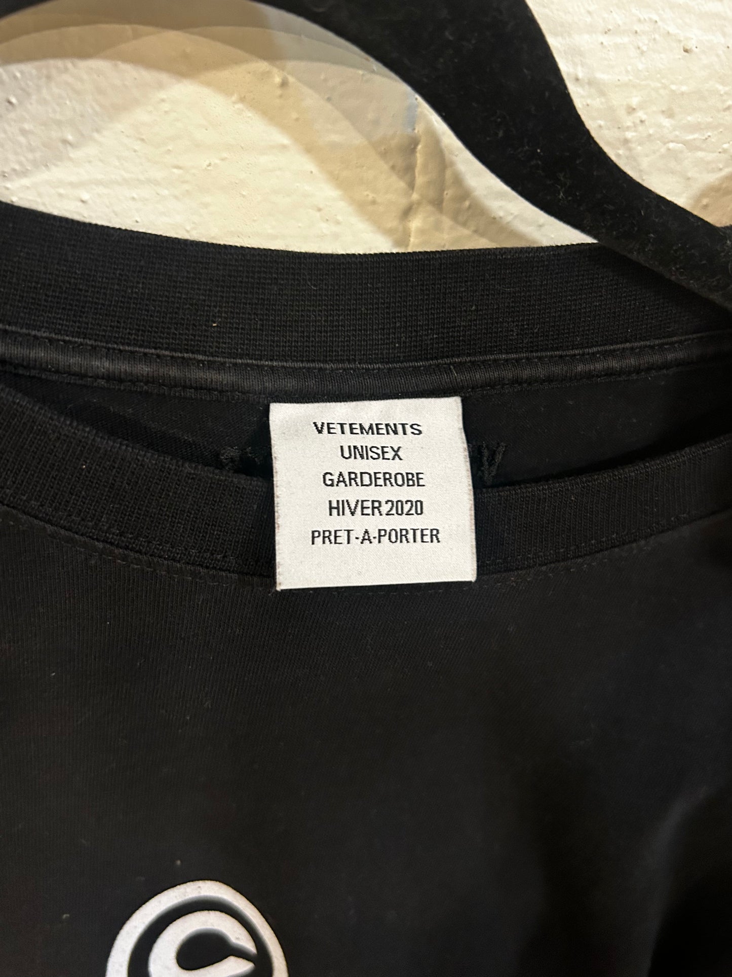 Vetements A/H '20 Copyright Tee