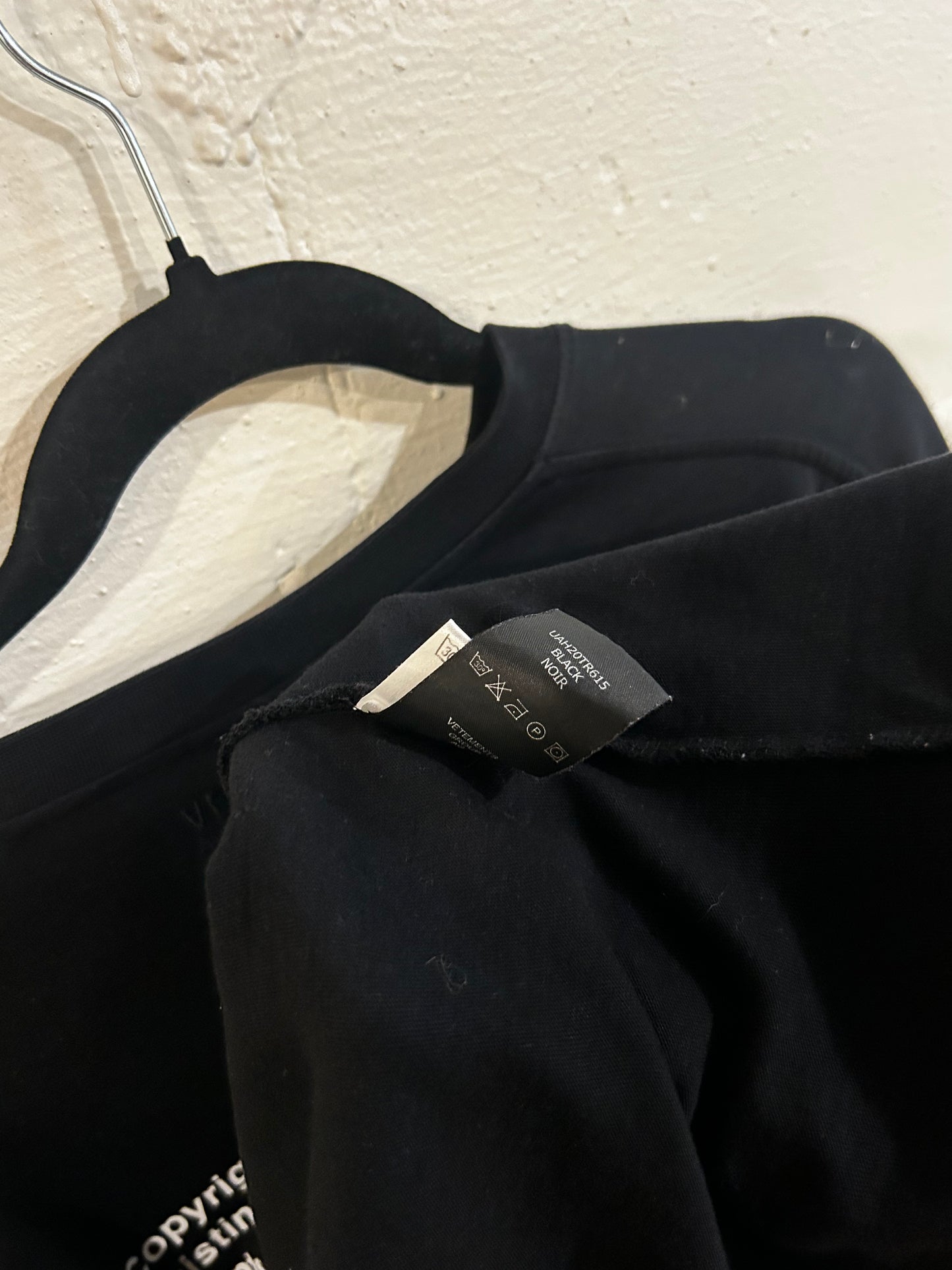 Vetements A/H '20 Copyright Tee