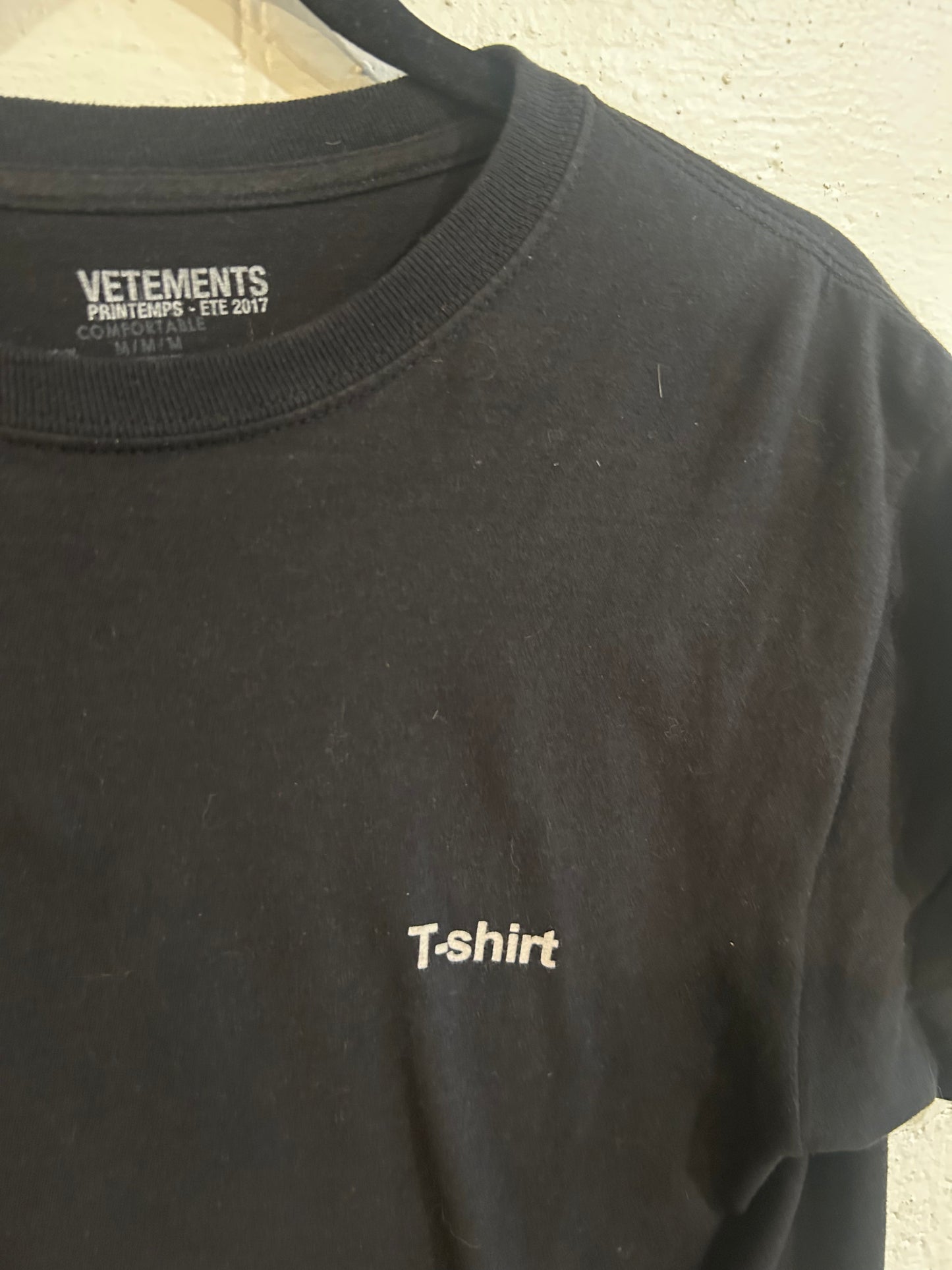 Vetements S/S17 Hanes Definition T-shirt