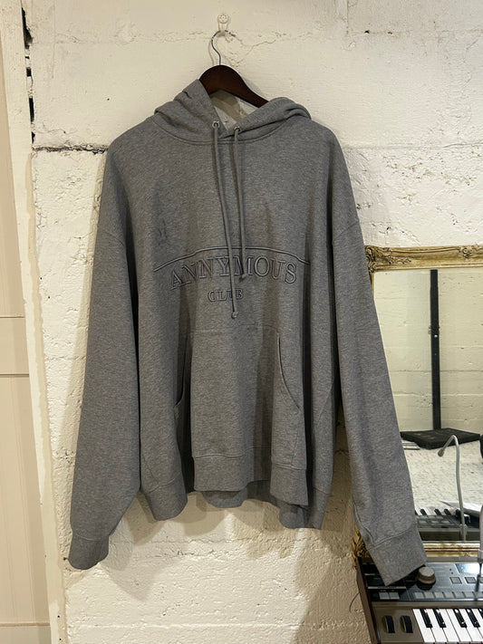 Anonymous Club Grey Heritage Hoodie