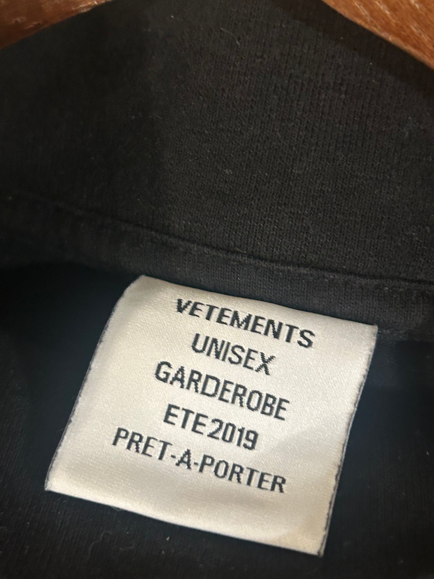 Vetements S/S '19 Georgia Turtleneck