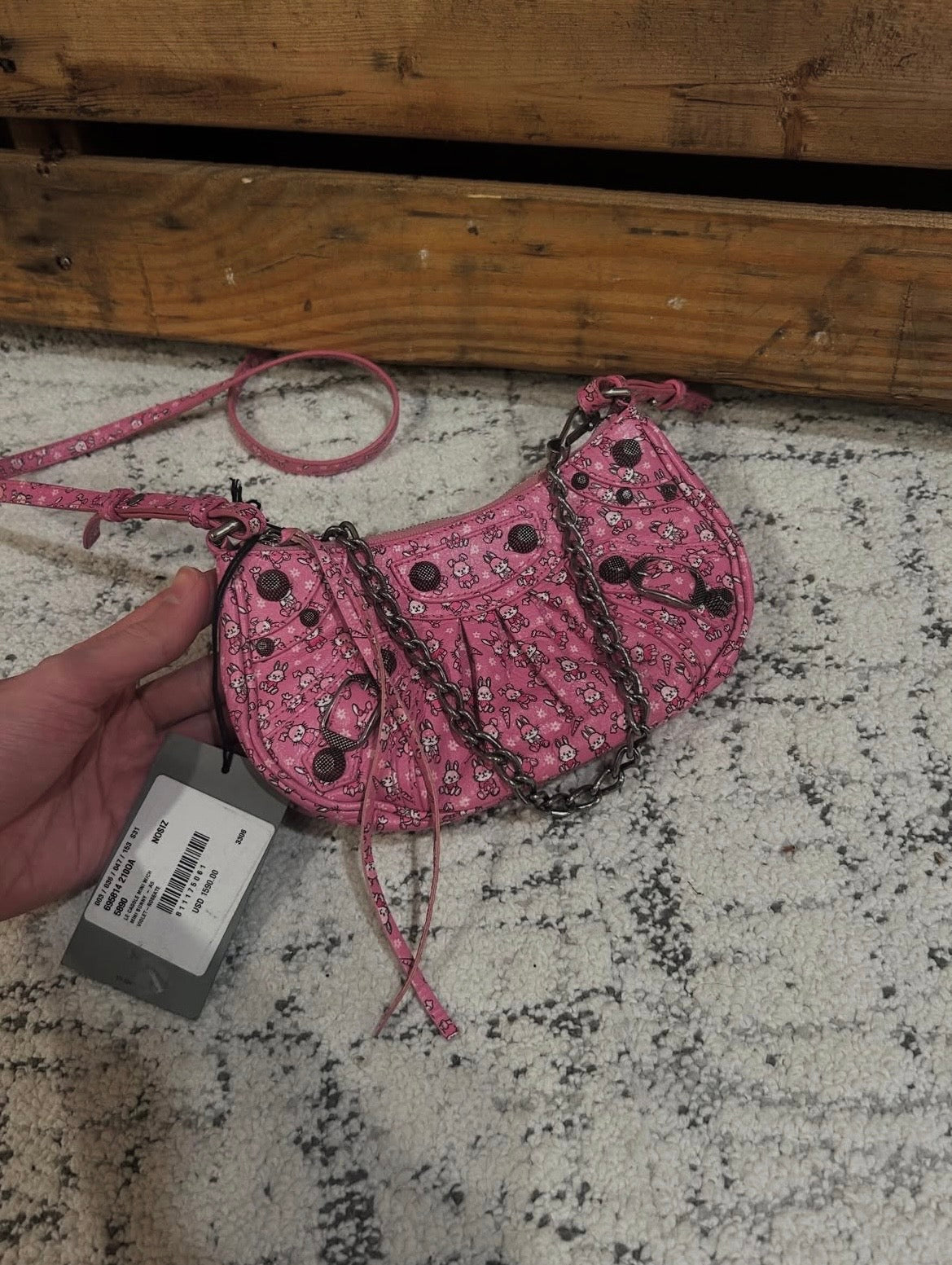 BALENCIAGA CANCELED LUNAR NEW YEAR 'LE CAGOLE' PURSE